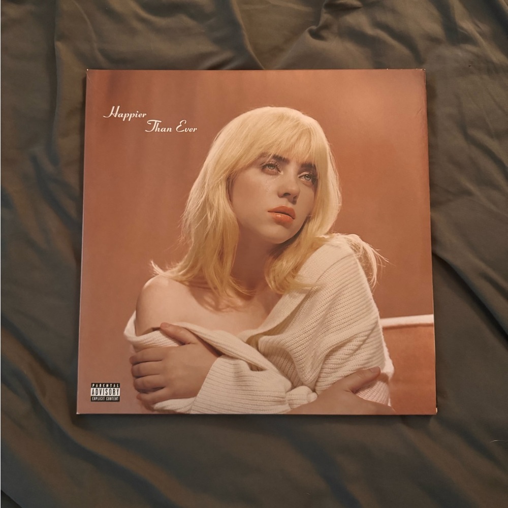 COPY - Happier than ever Billie Ellish Album Vinyl Record